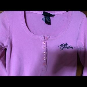 Pink Harley Davidson thermal